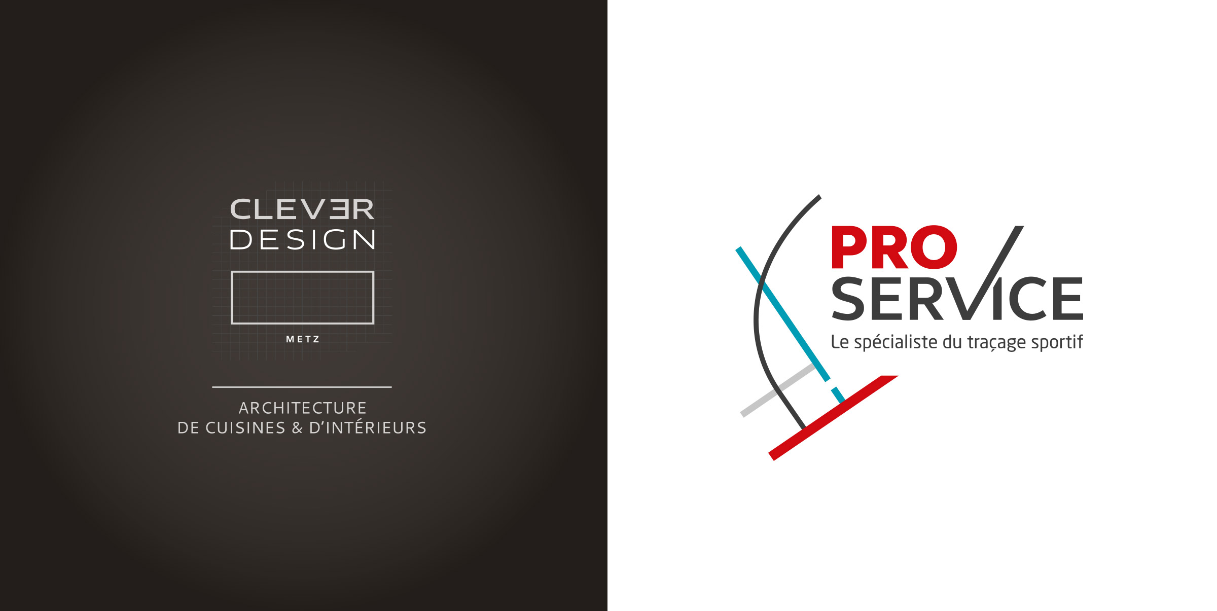 Création logos - Clever Design et Pro Service