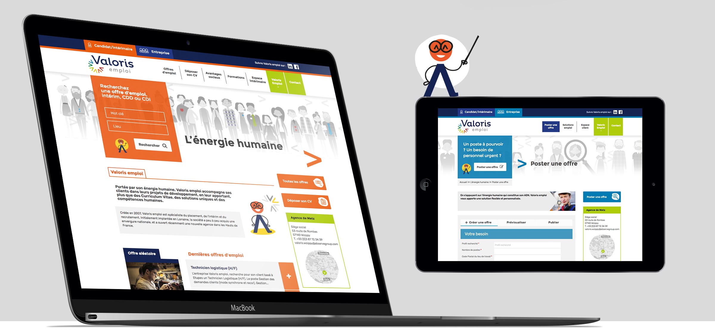 Création d'un site internet responsive